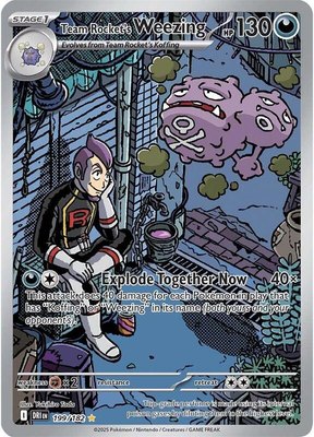 Team Rocket's Weezing, Destined Rivals