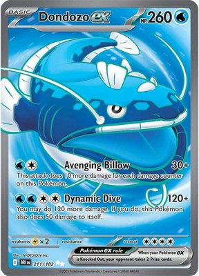Dondozo ex, Destined Rivals