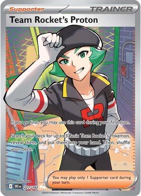 Team Rocket's Proton, Destined Rivals