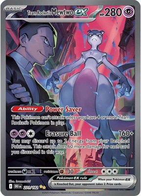 Team Rocket's Mewtwo ex, Destined Rivals