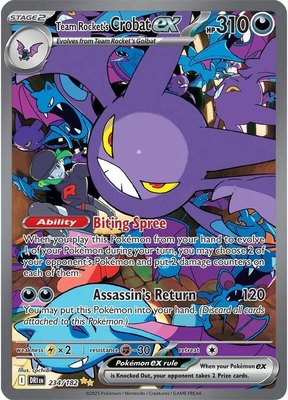 Team Rocket's Crobat ex, Destined Rivals