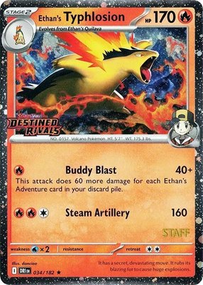 Ethan's Typhlosion[Staff], Miscellaneous Cards & Products