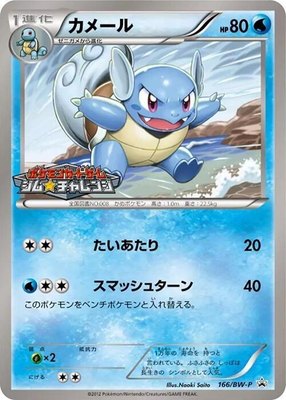 Wartortle -P, BW-P Promotional cards