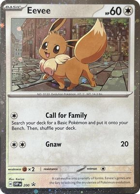 Eevee (Cosmos Holo), Scarlet & Violet Promo Cards
