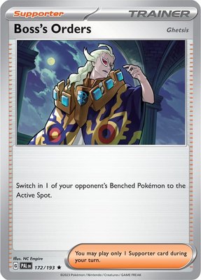 Boss's Orders - 2024 (Evan Pavelski), World Championship Decks