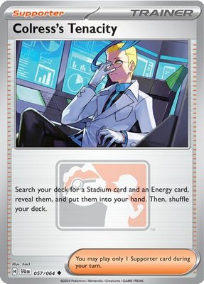 Colress's Tenacity, League & Championship Cards
