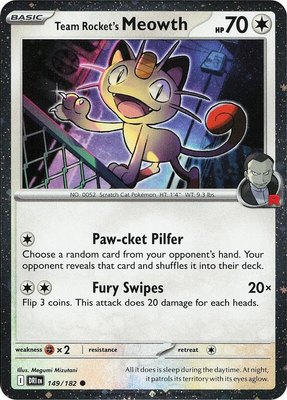 Team Rocket's Meowth (Cosmos Holo), Miscellaneous Cards & Products