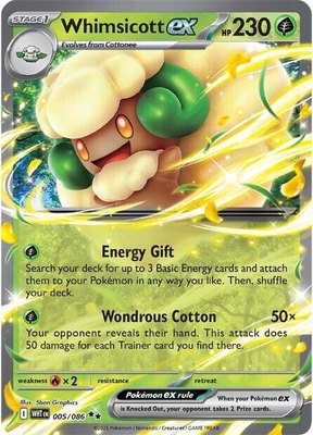 Whimsicott ex, White Flare