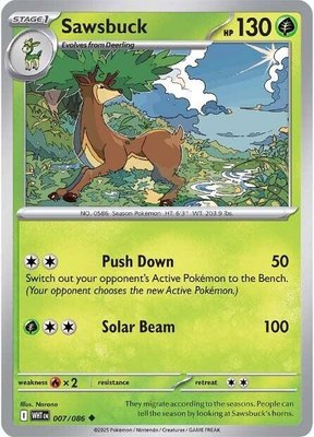 Sawsbuck, White Flare