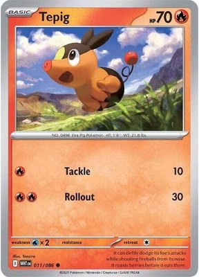 Tepig, White Flare