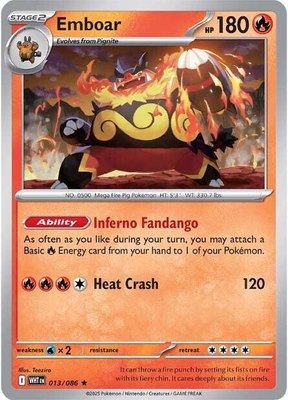Emboar, White Flare