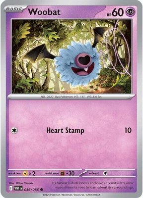 Woobat, White Flare