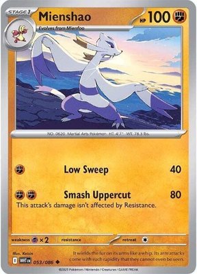 Mienshao, White Flare