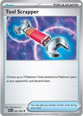 Tool Scrapper, White Flare