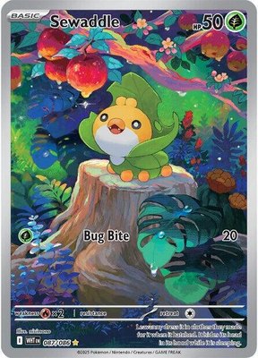 Sewaddle, White Flare