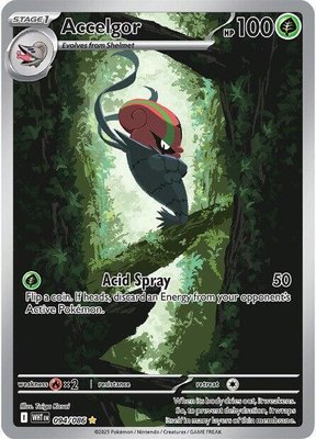 Accelgor, White Flare