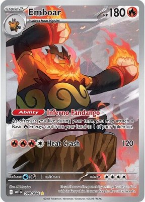Emboar, White Flare