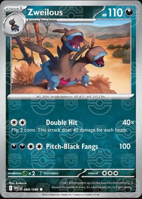Zweilous (Master Ball Pattern), White Flare