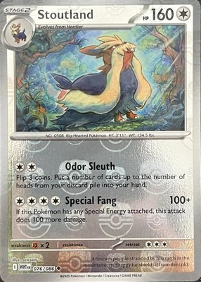 Stoutland (Master Ball Pattern), White Flare