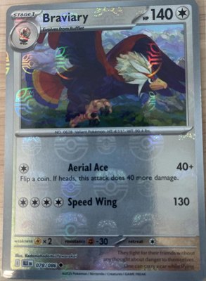 Braviary (Master Ball Pattern), Black Bolt