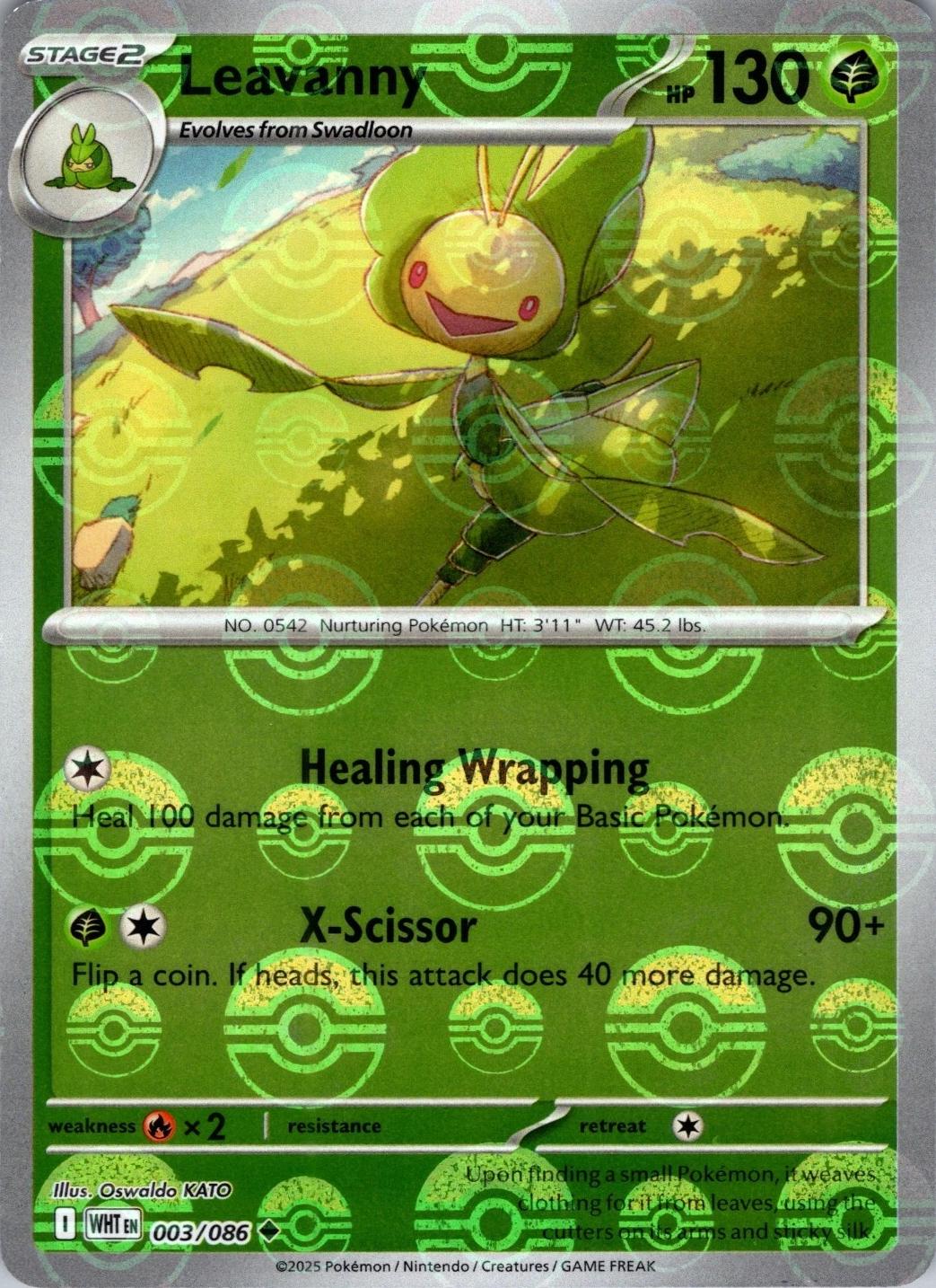 Leavanny (Poke Ball Pattern), White Flare