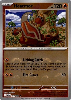 Heatmor (Poke Ball Pattern), White Flare