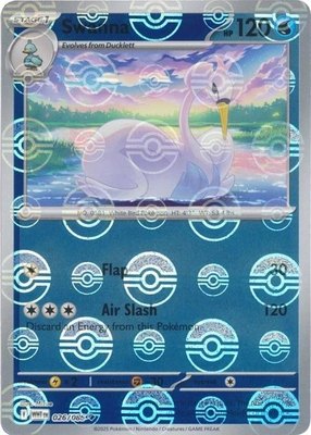 Swanna (Poke Ball Pattern), White Flare
