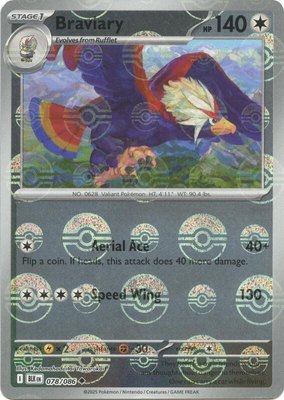 Braviary (Poke Ball Pattern), Black Bolt