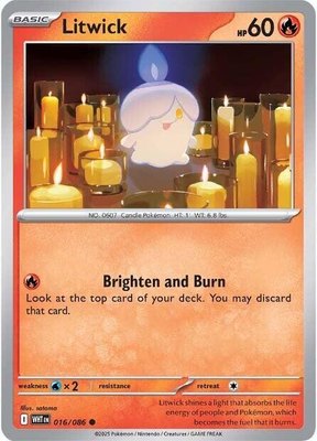 Litwick, White Flare