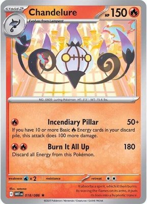 Chandelure, White Flare