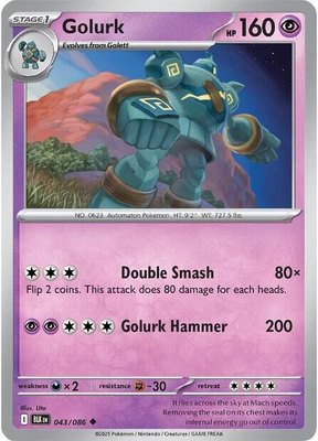 Golurk, Black Bolt