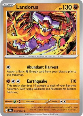 Landorus, Black Bolt