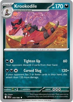 Krookodile, Black Bolt
