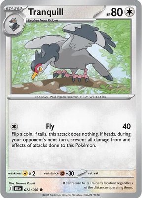 Tranquill, Black Bolt