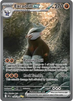Excadrill ex, Black Bolt