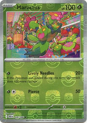Maractus (Master Ball Pattern), Black Bolt