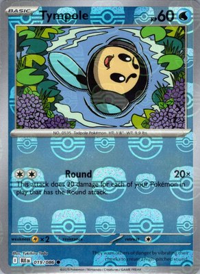 Tympole (Master Ball Pattern), Black Bolt
