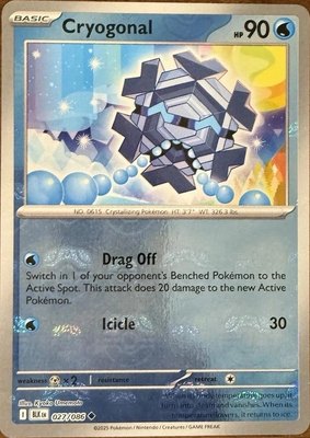 Cryogonal (Master Ball Pattern), Black Bolt