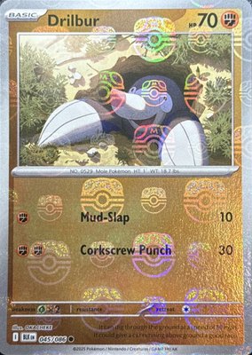 Drilbur (Master Ball Pattern), Black Bolt