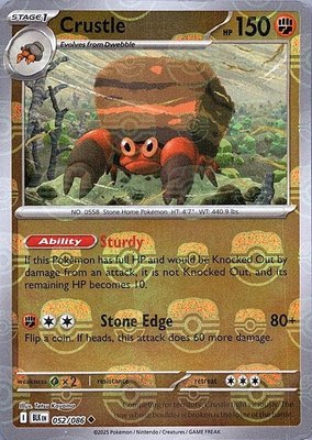 Crustle (Master Ball Pattern), Black Bolt