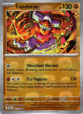 Landorus (Master Ball Pattern), Black Bolt