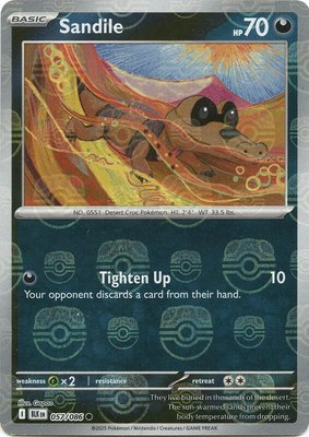 Sandile (Master Ball Pattern), Black Bolt