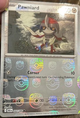 Pawniard (Master Ball Pattern), Black Bolt