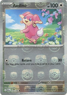 Audino (Master Ball Pattern), Black Bolt