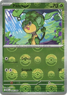Pansage (Poke Ball Pattern), Black Bolt