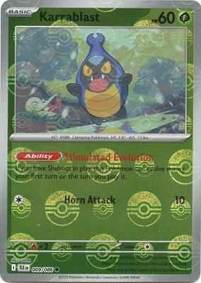 Karrablast (Poke Ball Pattern), Black Bolt