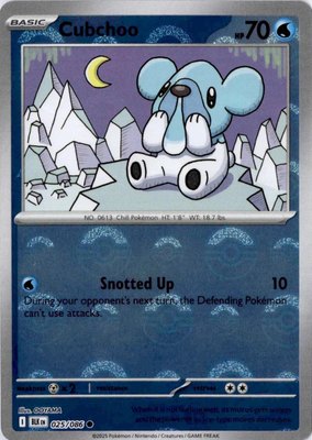 Cubchoo (Poke Ball Pattern), Black Bolt