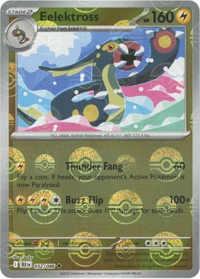 Eelektross (Poke Ball Pattern), Black Bolt