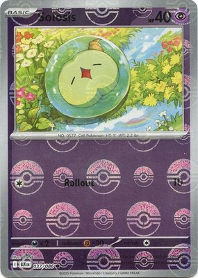 Solosis (Poke Ball Pattern), Black Bolt
