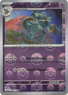 Golurk (Poke Ball Pattern), Black Bolt